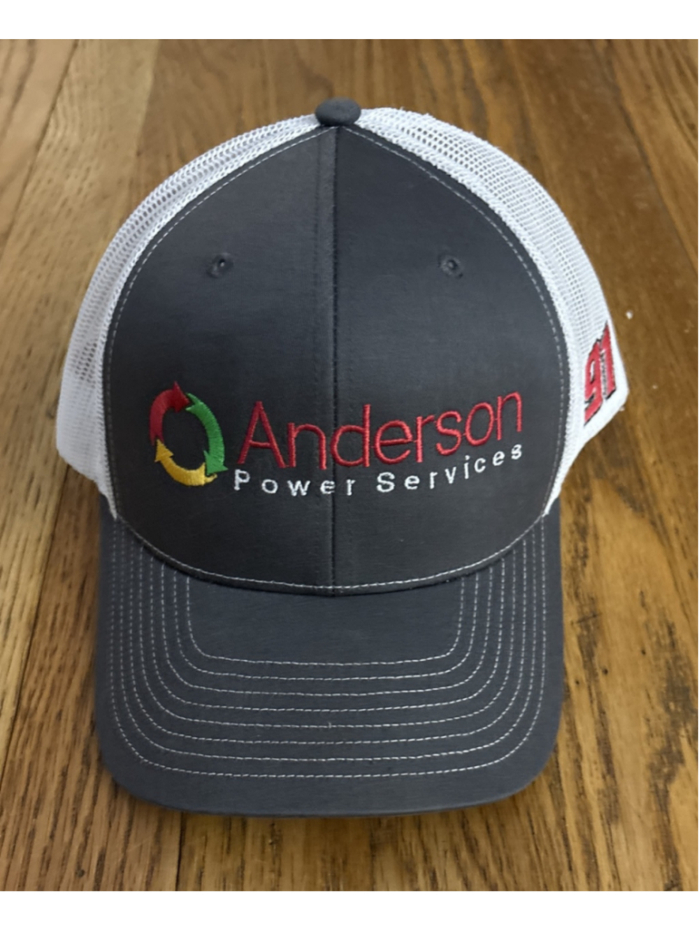 Mason Massey #91 Nascar Anderson Power Services Trucker Hat OSFM